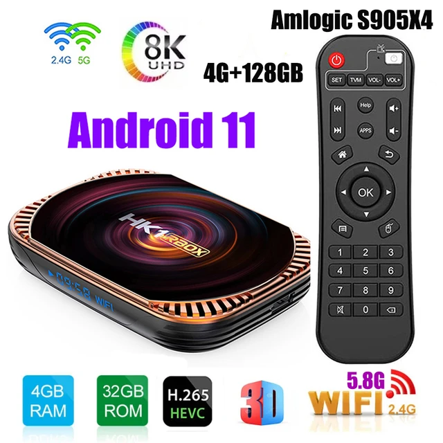 Android 10.0 Smart TV Box décodeur Android TV Boîte - Chine Boîtier TV,  récepteur TV