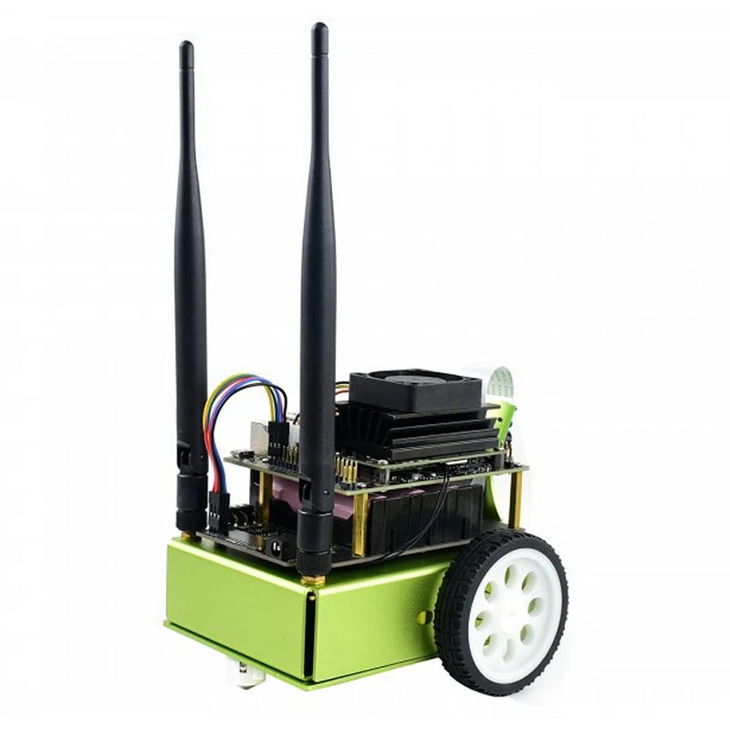 Комплект ИИ JetBot для NVIDIA Jetson Nano с Wi-Fi, Iface, трекинг объектов, искусственный интеллект, робот-автомобиль