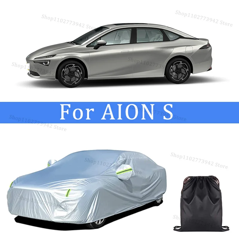 Waterproof Black Car Cover For Exterior Sunshade Dustproof