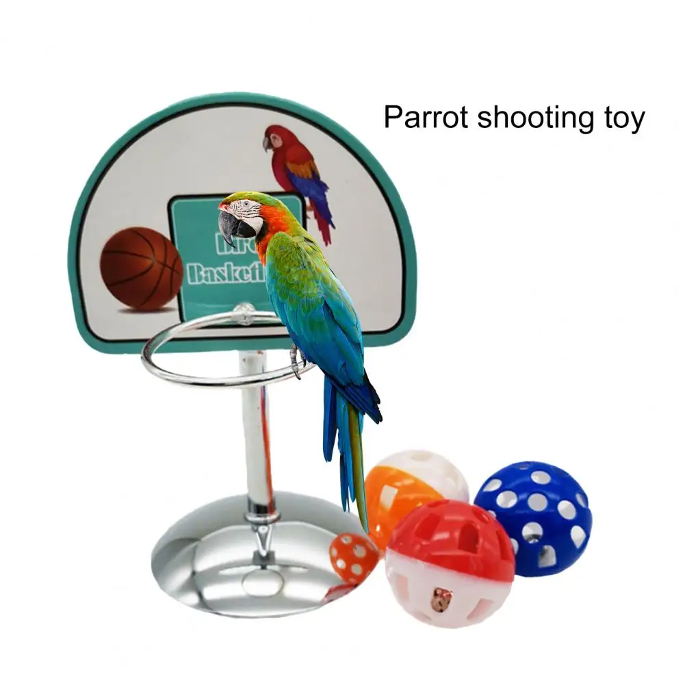 Bird Playing Toy Detachable Basketball Frame 2