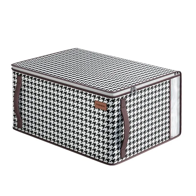 High-Capacity Non-Woven Quilt & Clothing Storage Bag