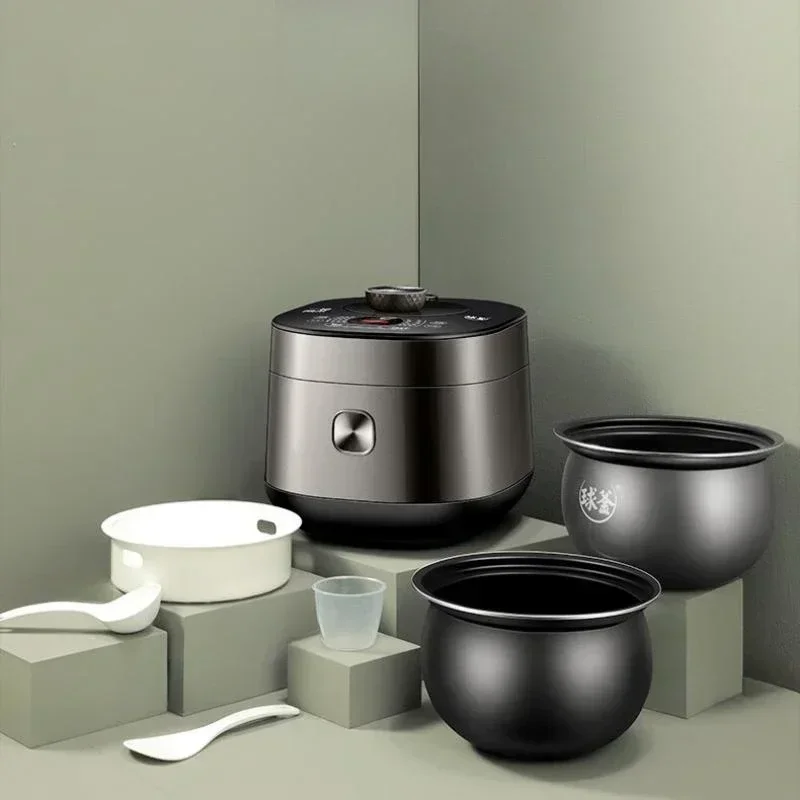 Supor Pressure Cooker 5 Liters Steam Boil Rice Cooker 2 Inner Pots Timing Reservation Electric Cooker Home Kitchen Multicooker 5