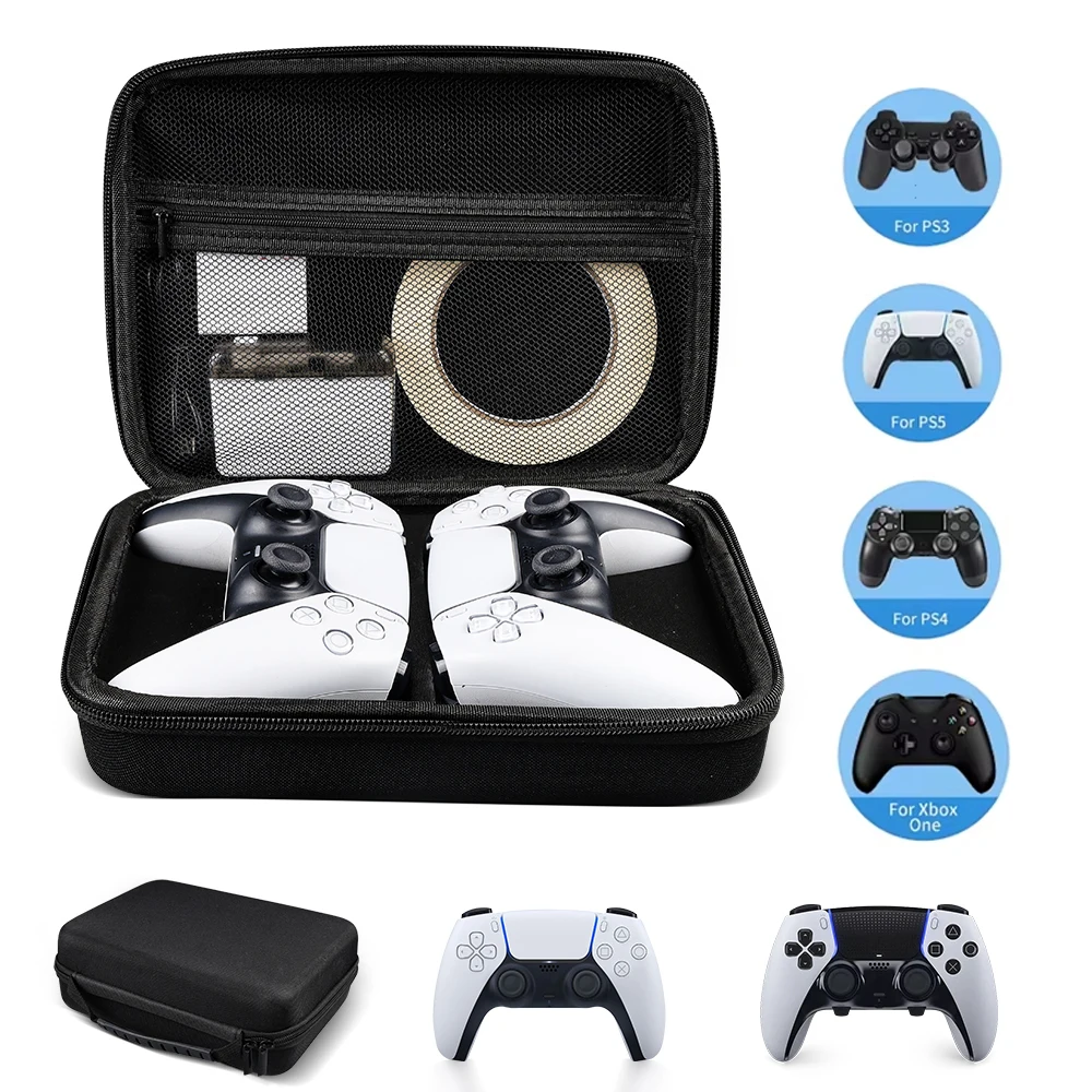 Storage Bag For PS5 Controller Portable Hard Carrying Case For PS4