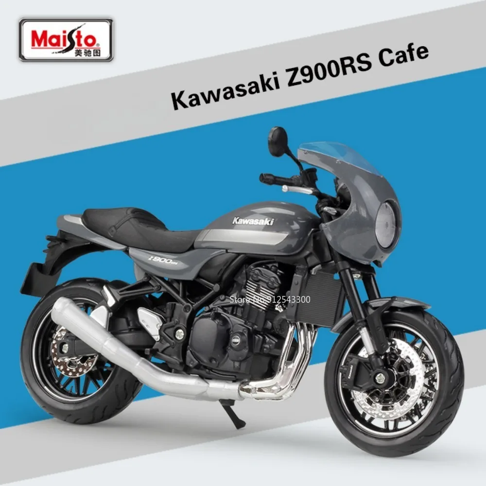 1/12 Kawasaki Z900RS Toy Motorcycle Model Alloy Diecast Static Simulation Model Motorcycle Toys for Boys Birthday Gift Souvenirs 5
