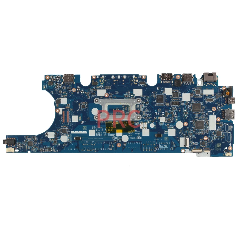 Placa-mãe Portátil para Dell Latitude E5250 I55200u Notebook Mainboard La-a891p Sr23y Ddr3 Cn07yh0r 07yh0r 07yh0r - Imagem 6