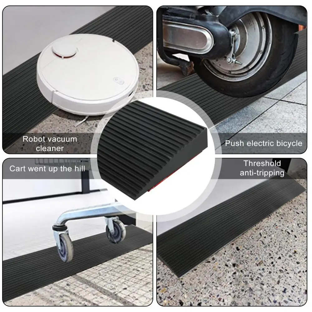 Garage Door Threshold Ramp Heavy Duty Self-adhesive Wheelchair Ramp for ...