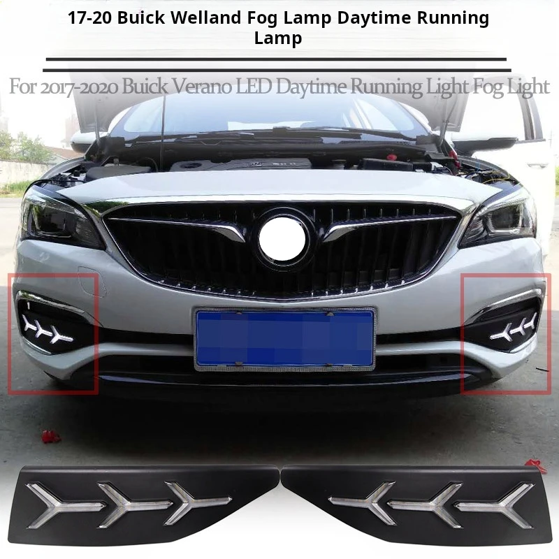 

Suitable For Modification Of The Front Fog Lamp Assembly For The 17-20 Buick Verano Daytime Running Light Led Turn Signal F