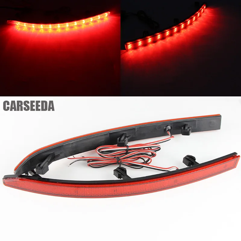 2Pcs1setLEDRearBumperReflectorLightForVolkswagenTiguan2009