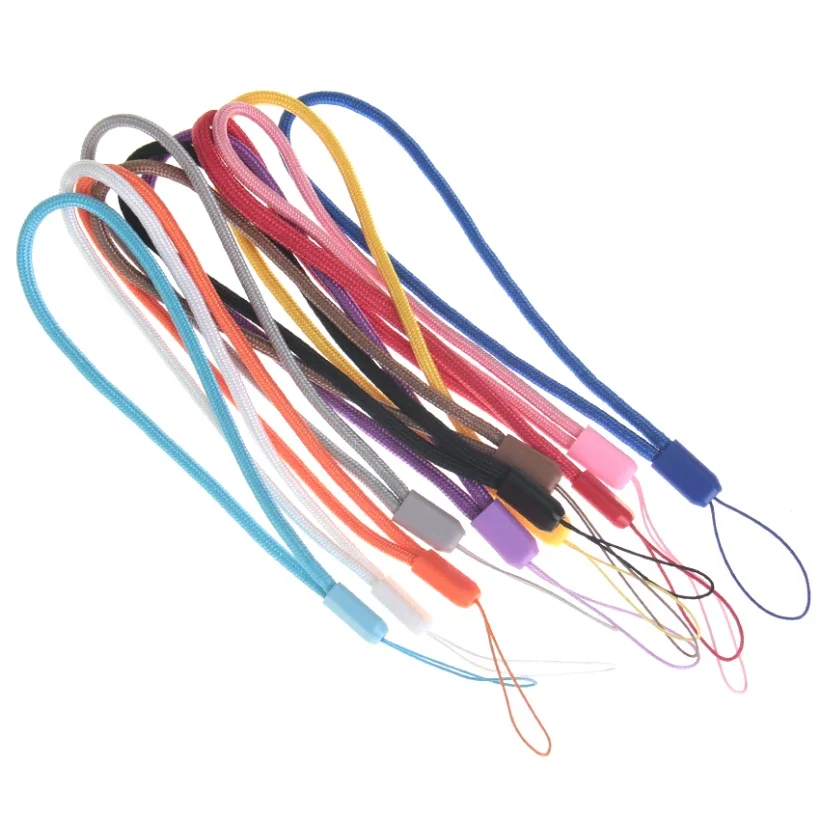 

Hot Nylon Hand Wrist Phone Lanyard Strap For USB Flash Drives Camera Key ID Badge Keychain Keycord Name Tag Landyard Holder