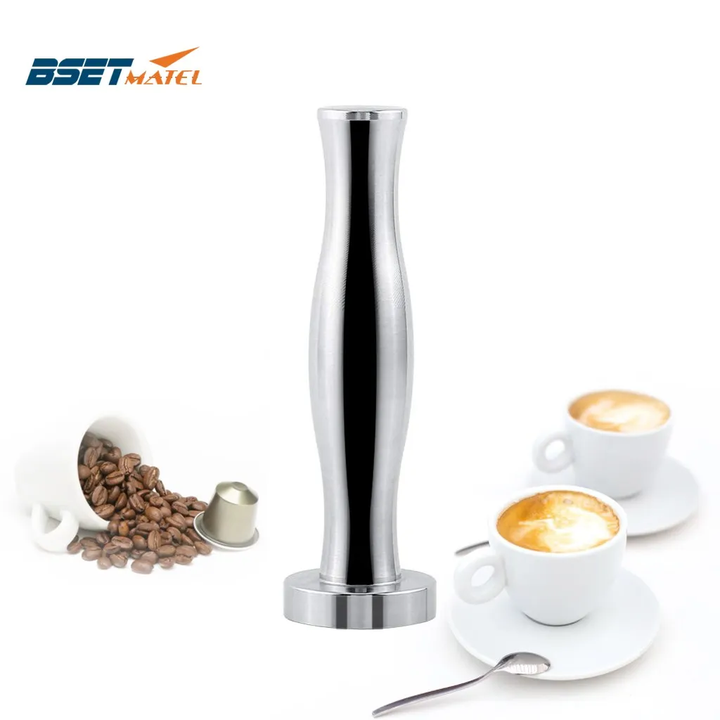 

Stainless Steel 304 Capsule Coffee Tamper Filling Tools 24mm Powdered Hammer for Coffee machine Filter Pressing Coffee Grinders