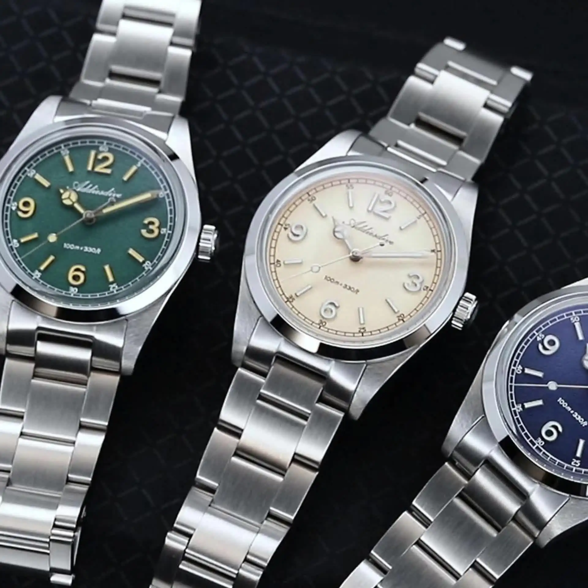 ADDIESDIVE 36MM Quartz Watch For Men AD2518 reloj hombre Stainless