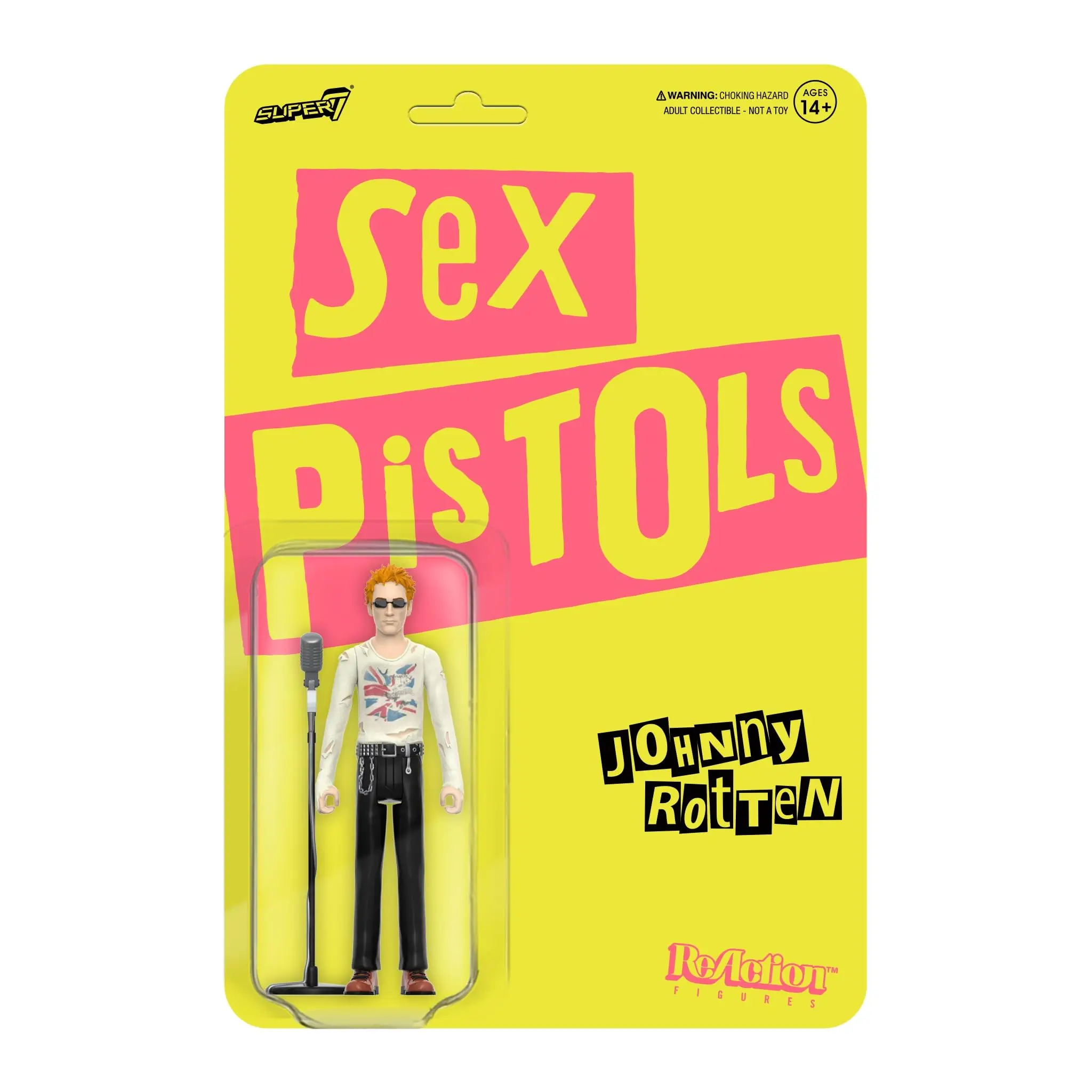 Super7 Sex Pistols Johnny Rotten - 3.75