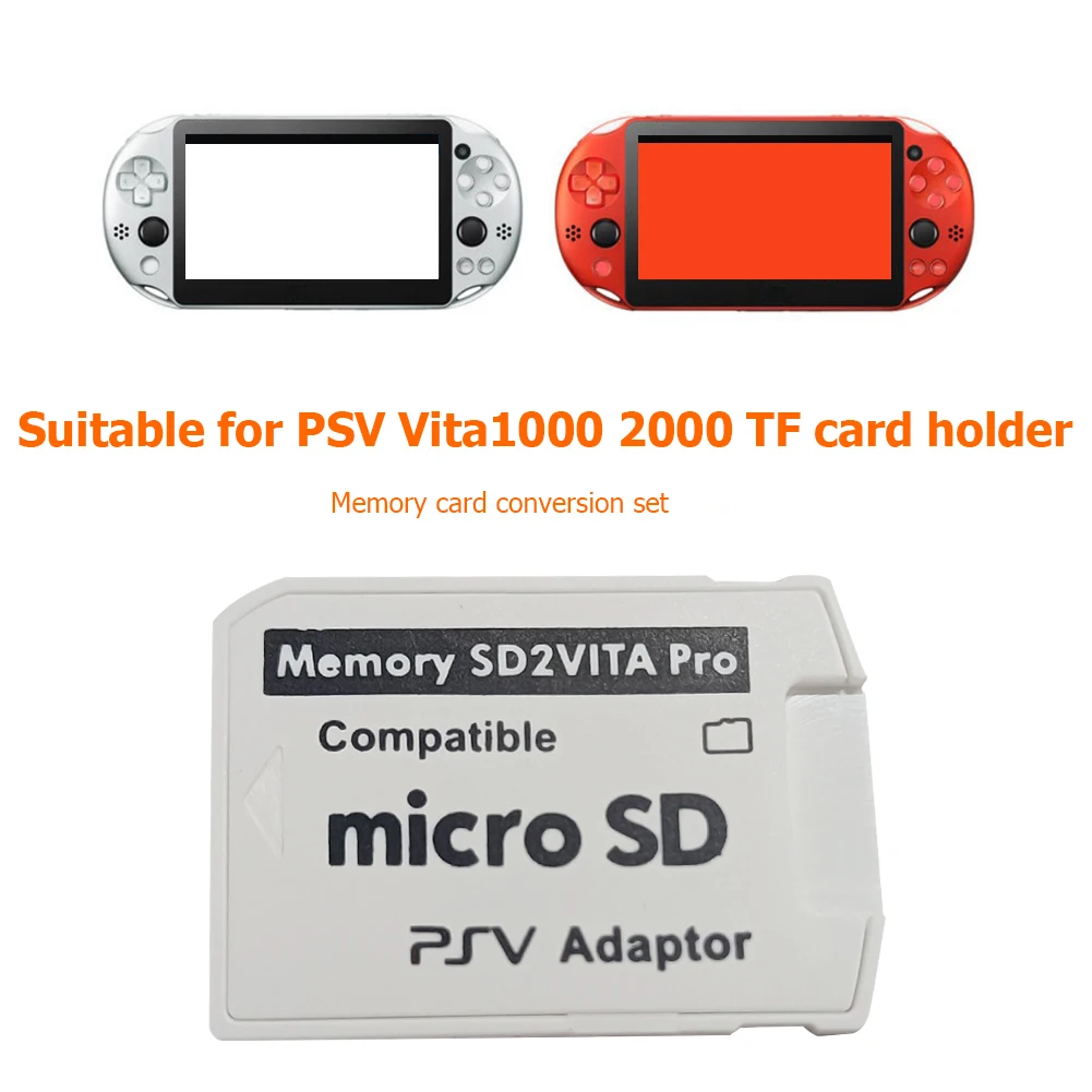 Skywin SD2Vita PS Vita Memory Adapter - Use MicroSD Cards Instead Of Expensive Vita Memory (2 Pack)