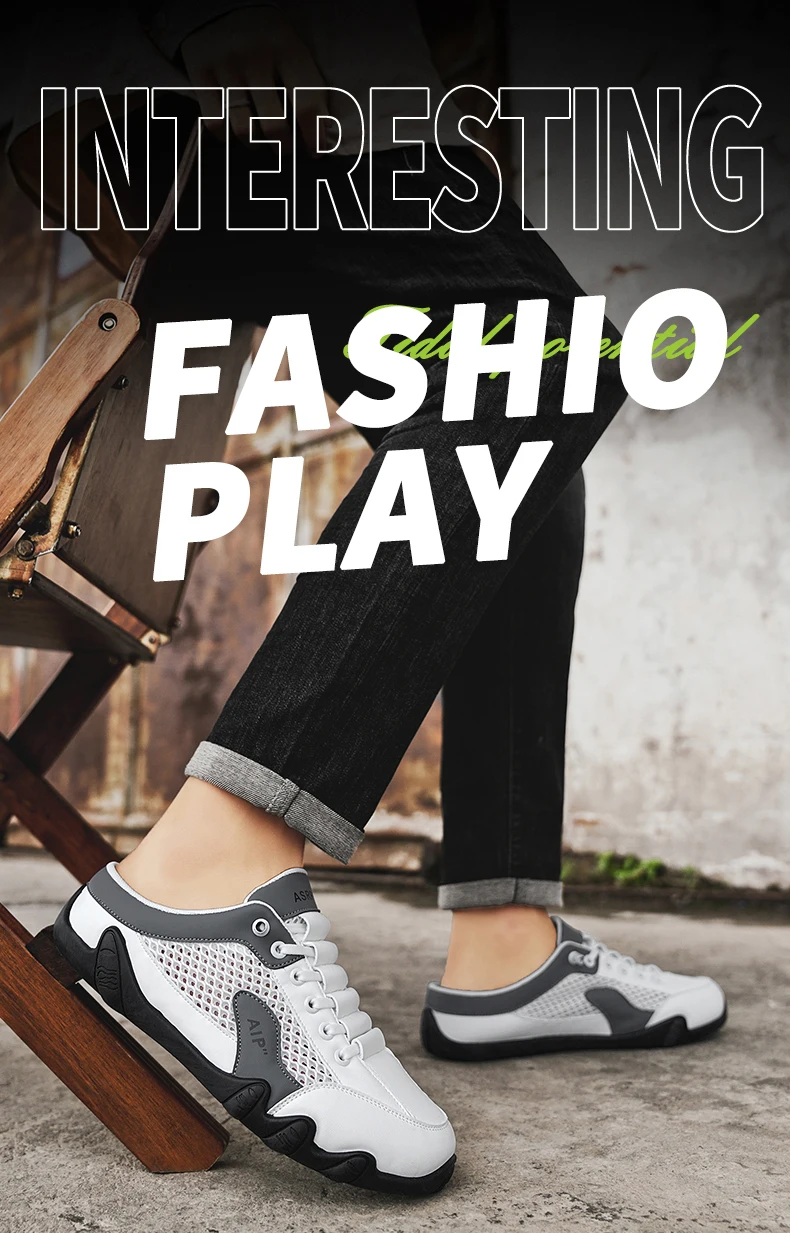 Sommer Herren Freizeitschuhe Leichte Atmungsaktive Halbschuhe_voghion.com