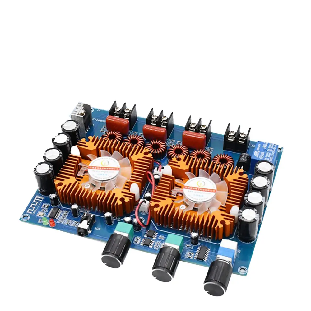 

Digital Power Amplifier Board Stereo 2.1 Channel TDA7498E 2x160W+220W AUX Bluetooth 5.0 Input