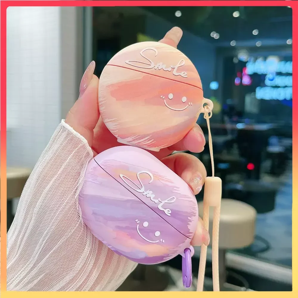 Per Huawei Freebuds 5I Custodia Freebuds5 Custodia Colorata Arcobaleno Custodia In Plastica Rigida Opaca Per Huawei Freebuds 5 Cover