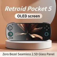Retroid Pocket 5 SD865 5,5-дюймовый Oled HD-экран Bluetooth 5,1 Android 5000 мАч Аккумулятор Android Портативная игровая консоль