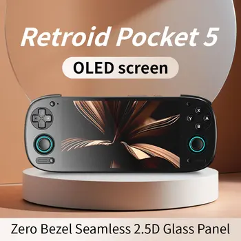 Retroid Pocket 5 SD865 5.5 Inch Oled HD Screen Bluetooth 5.1 Android 5000mAh Battery Android Handheld Game Console 1
