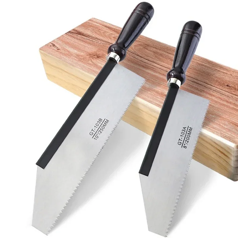200/250mm Knife Saw Small Hand Saw Close Tooth 65# Manganese Steel Dovetail For Cutting Wood Garden Pruning Hand Tools hand saw