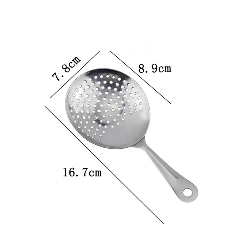 Cocktail Strainer 304 Stainless Steel Julep Bartender Cocktail Shaker Wine Ice Mixed Barware cocktail shaker strainer,cocktail bar tool set