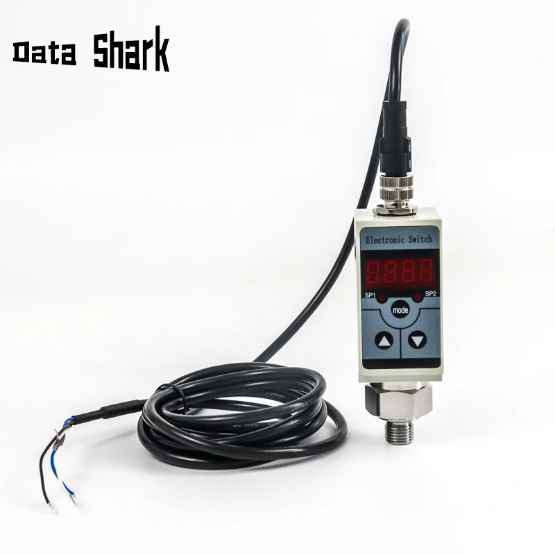Adjustable limits air pressure hydraulic oil digital pressure switch controller PNP NPN electronic sensor controll
