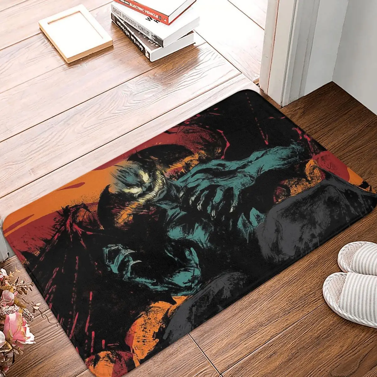 Devilman Crybaby Zerbino Antiscivolo Cucina Matdevilman Crybaby Tappeto Tappeto Di Benvenuto Camera Da Letto Decorativo
