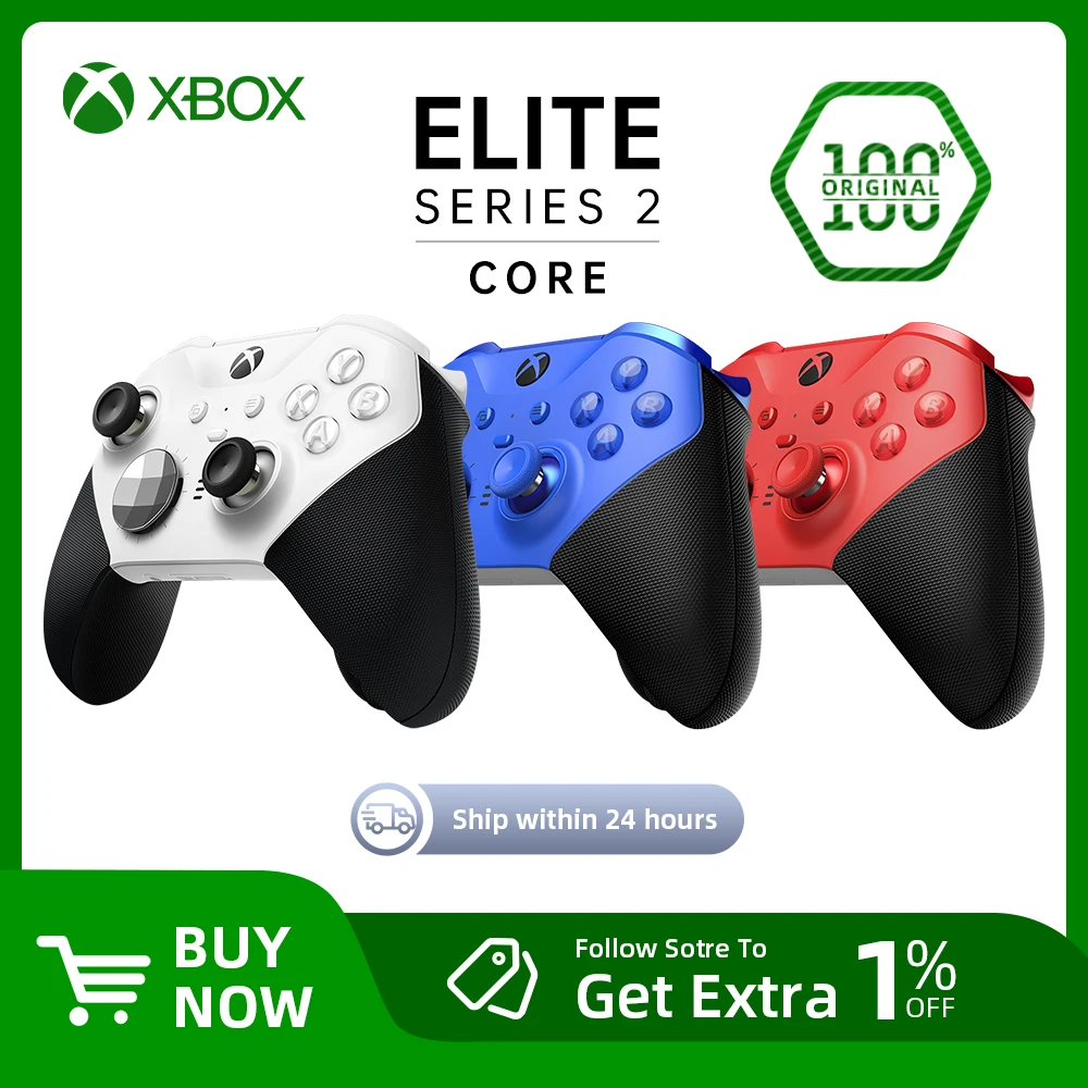 Microsoft Xbox Elite Wireless Controller Series 2 – Core (Red)