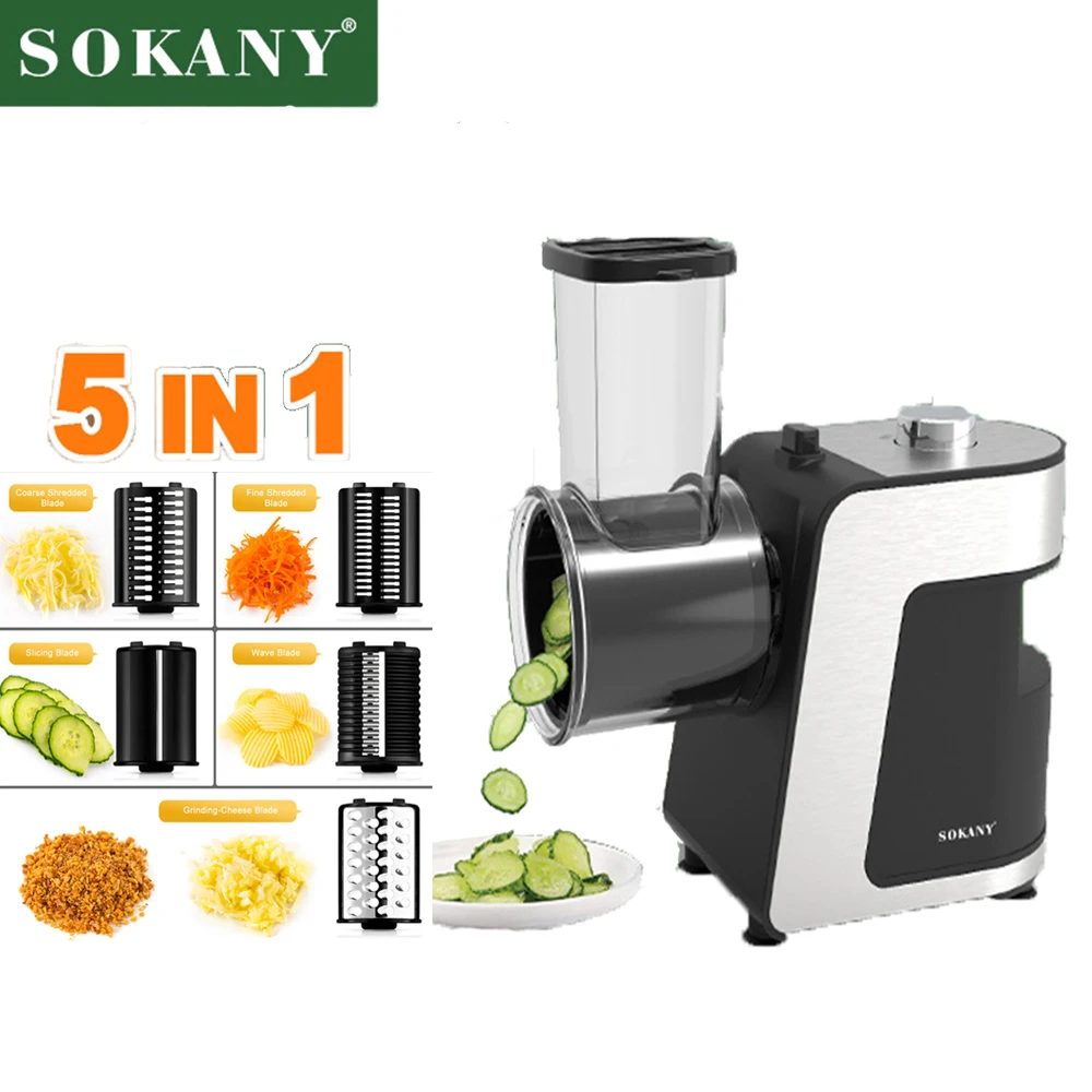 5in1 Kitchen Grater for Vegetable Fruits