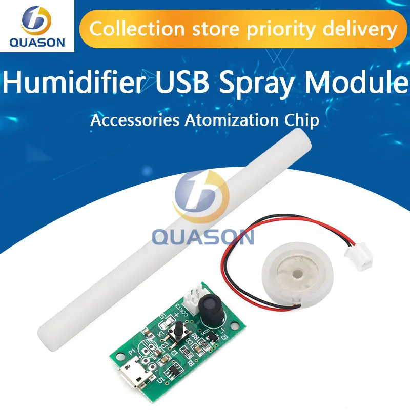USB Mini Humidifier DIY Kits Mist Maker and Driver Circuit Board Fogger