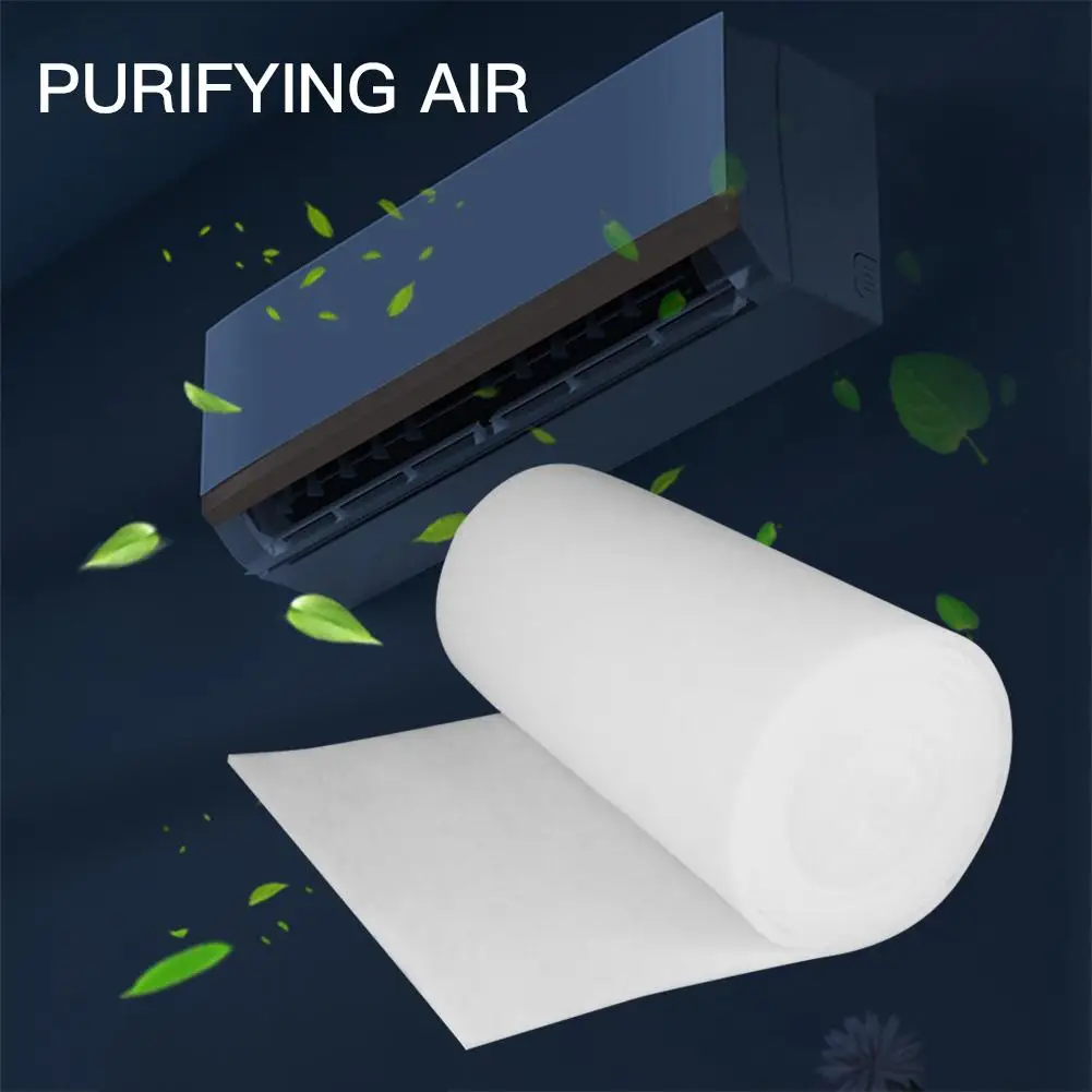 100x100cm Air Conditioner Filter Air Conditioner Activated Carbon Purifier Fabric Roll Pre-Filters Adsorption Fabric Cut-to Fit - Image 2
