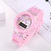 Girls Kids Watches Cartoon Unicorn Dinosaur Shark Digital Electronic Flash Glow Light Colourful Children Watch Birthday Gift 5