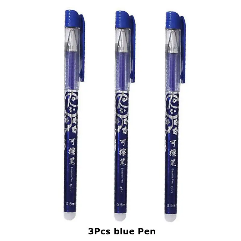 3Pcs Blue pen A