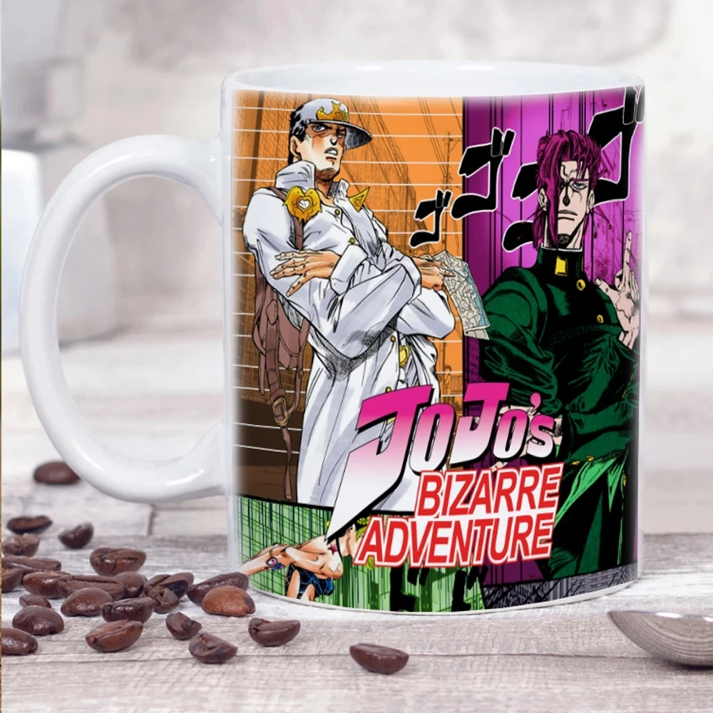 JoJo Bizarre Adventure Mug Coffee Mugs 11oz Ceramic Milk Cup