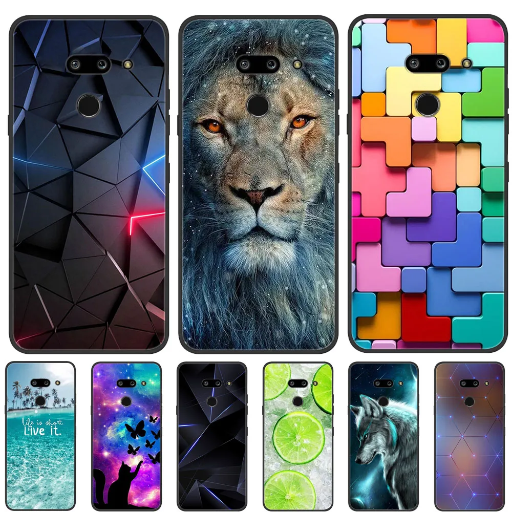 Per Lg G8 Thinq Custodia Morbida In Silicone Tpu Cover Per Telefono Per Lg G8 Thinq Cover Posteriore G8Thinq G 8 Paraurti Funda Conchiglie Protettive