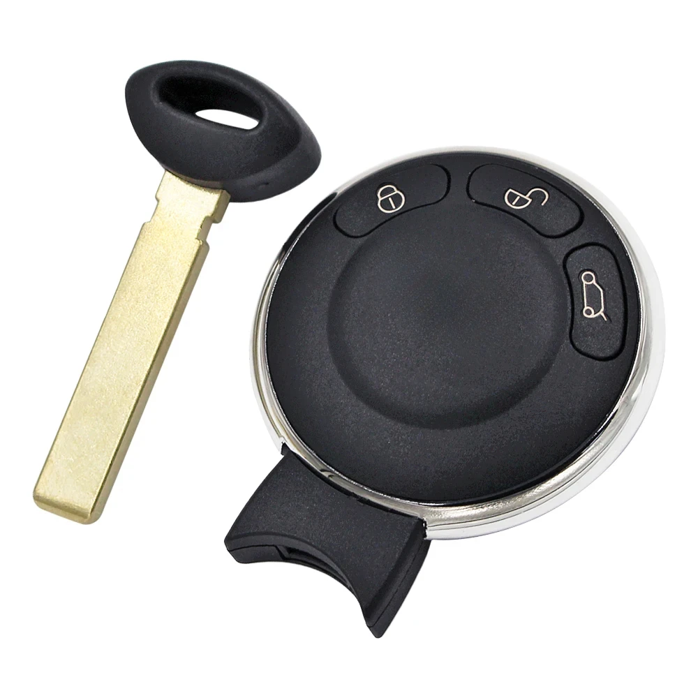 3 Button Remote Key Fob 315LP 315Mhz 433Mhz 868MHz CAS System For BMW Mini Cooper 2006-2013