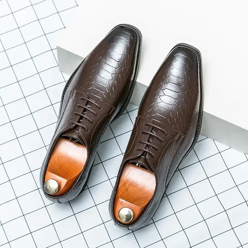

Men's Leather Shoes Men's Shoes Moccasins New Business British Style Business Formal Wear Black Luxury