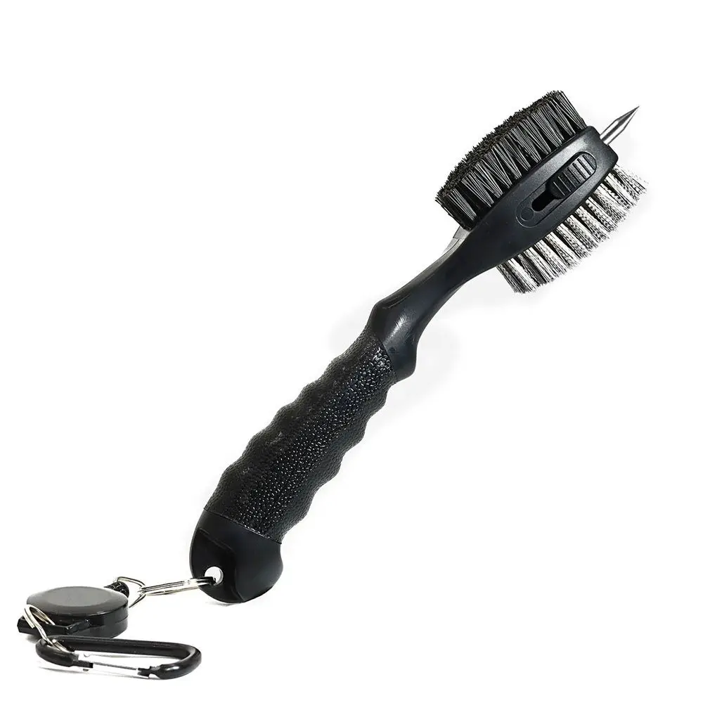 Golf Accessories Sporting Goods Cleaner Sharpener Tool Golf Groove Cleaning Brush Retractable Groove Cleaner Golf Club Brush