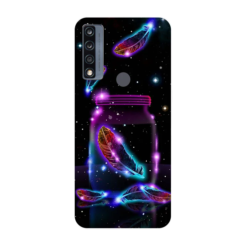 Stylish Bumper Silicone Phone Case with TPU Painted Design