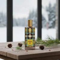Parfum unisexe de luxe 75 ml, eau de parfum longue tenue, mélange boisé floral cuiré, arôme élégant, raffiné, intemporel, cadeau signature 4