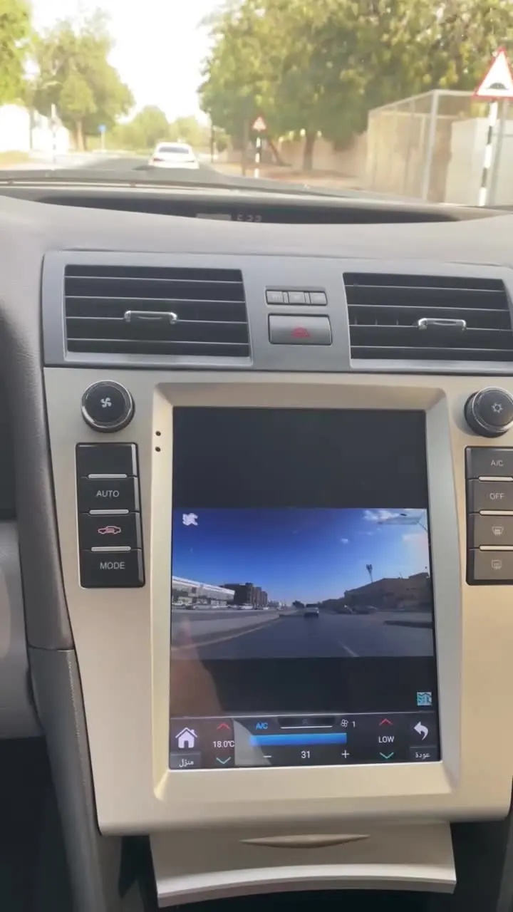 Авторадио Android 13 2din для Toyota Camry 6 XV 40 50 2006-2011 Автомобильный мультимедийный Tesla Vetic