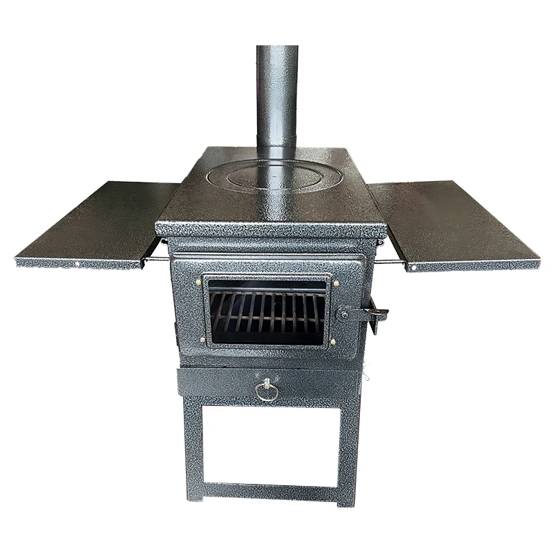Camping Folding Wood Stove Charcoal Firewood Storage Sauna Stove Tent Heating Fi