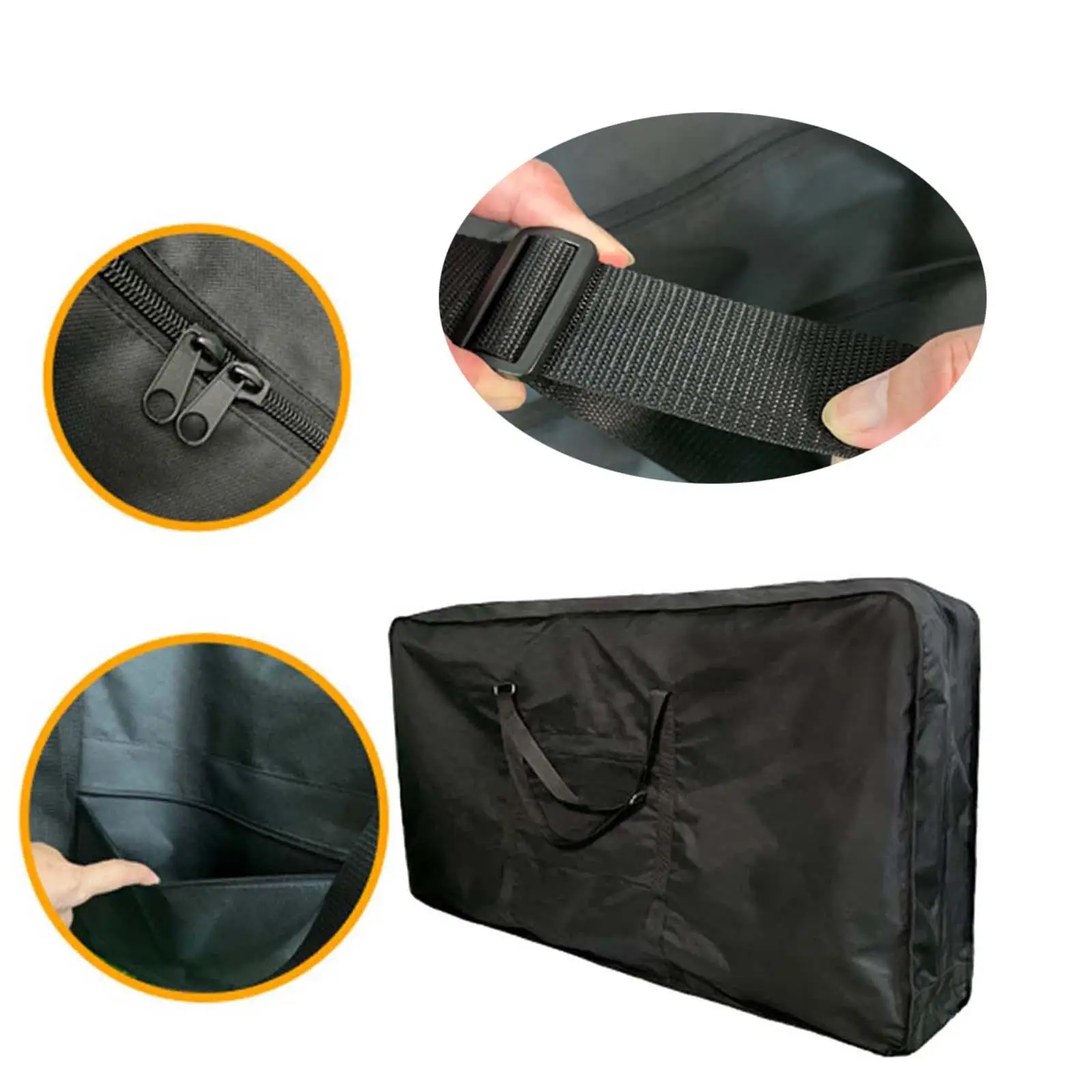 Foldable Bike Carry Bag for 26-27inch Folding Bikes Carrying Case Outdoor Practical Bike Travel Bag for Car Shipping Plane Trip Foldable Bike Carry Bag for 26-27inch Folding Bikes Carrying Case Outdoor Practical Bike Travel Bag for Car Shipping Plane Trip