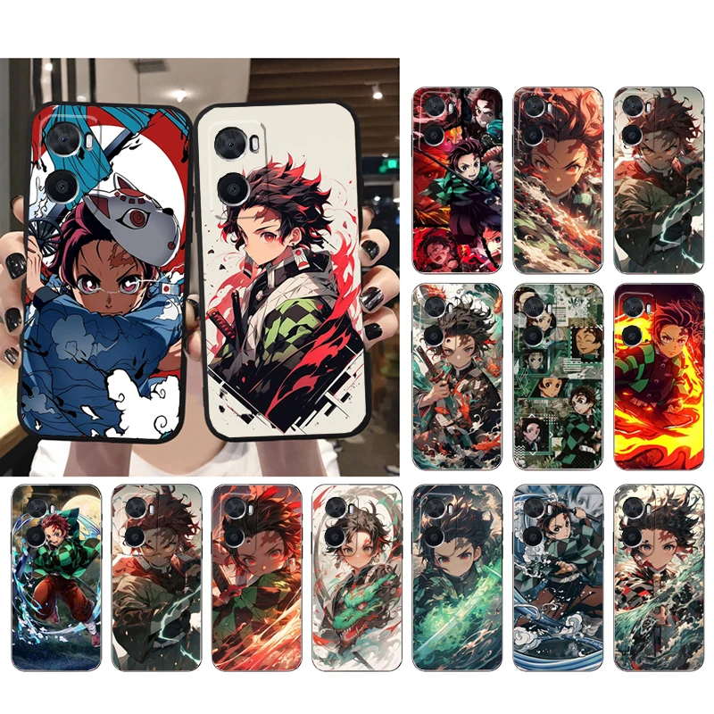 

Tanjiro Kamado Demon Slayer Case For OPPO Realme 10 Pro Plus GT 2 Pro X2 Pro XT C25S 8 7 6 Pro 6i GT Master C3 C21Y X3 SuperZoom