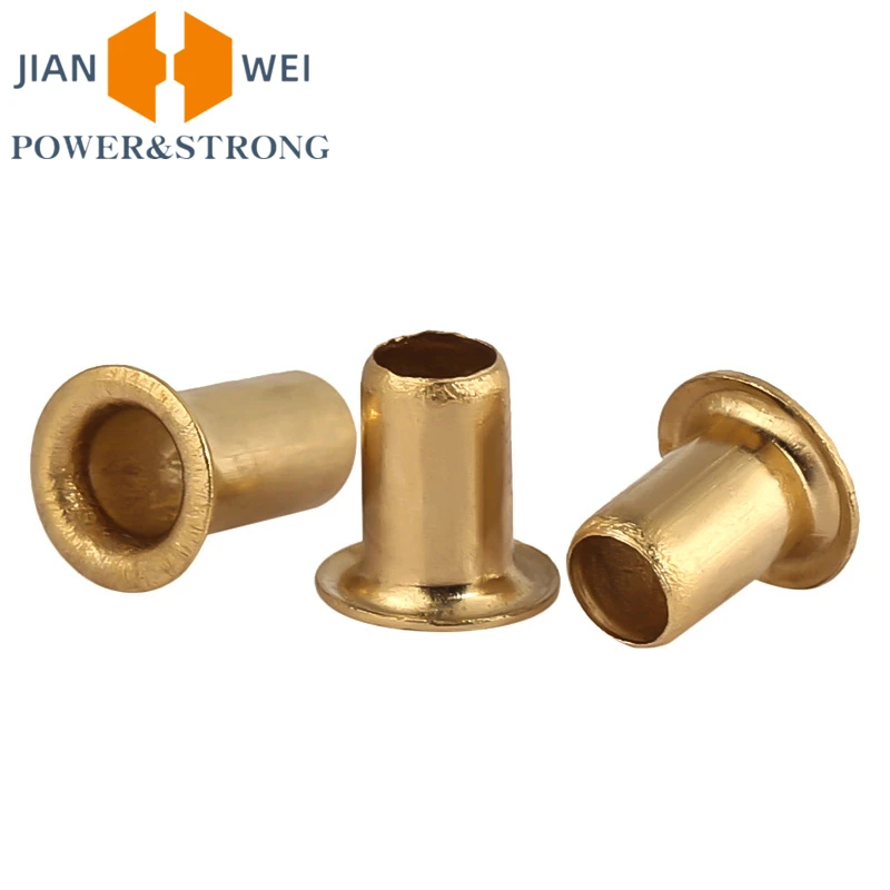 M1.3 M1.5 M2 M2.3 M2.5 M3 M4 M5 M6 Copper Rivet Nuts Through Hole Rivets Tubular Rivets Double-sided Circuit Board PCB Nails rivets and fasteners rivets and screws