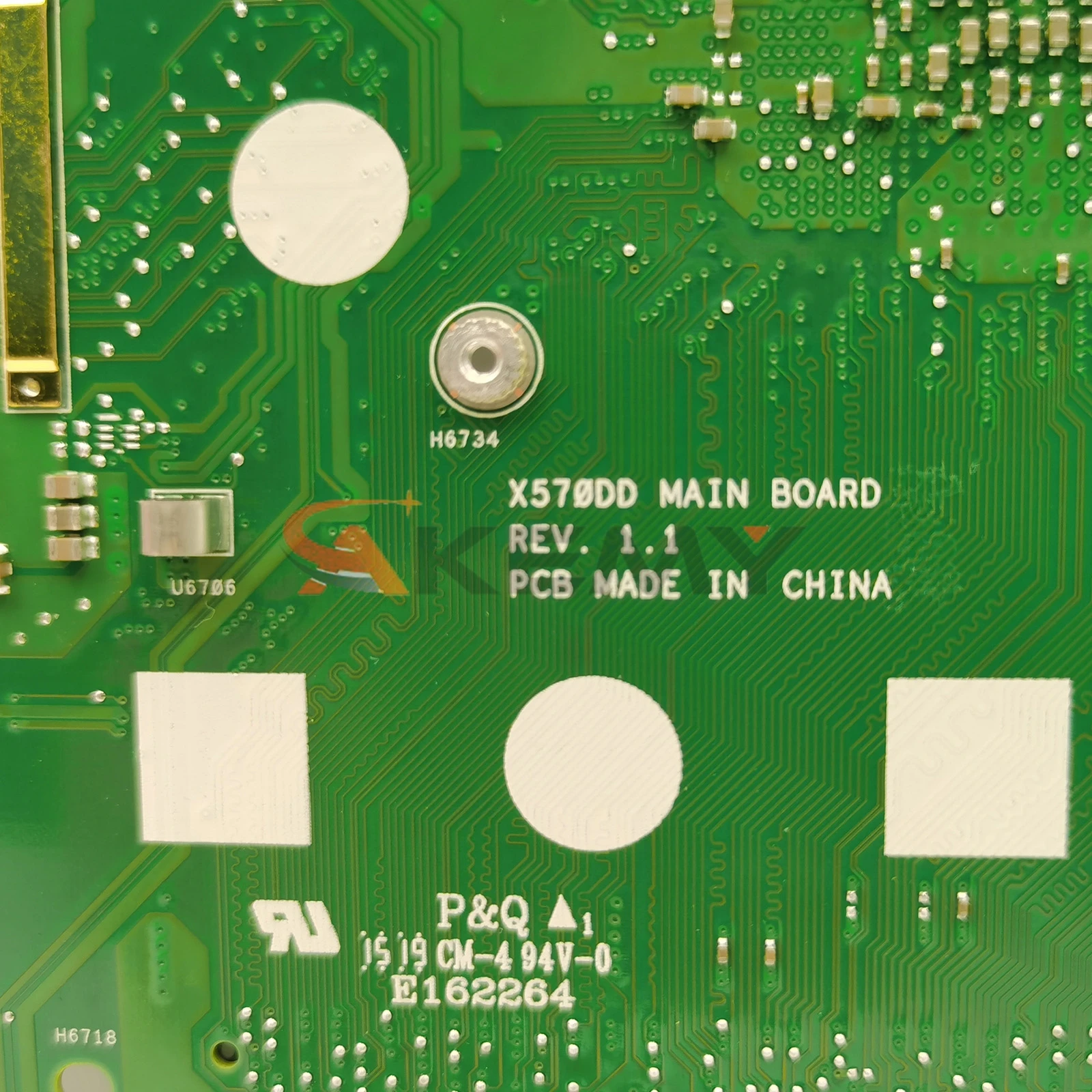 Akemy X570ZD Notebook Mainboard For ASUS TUF X570DD YX570ZD