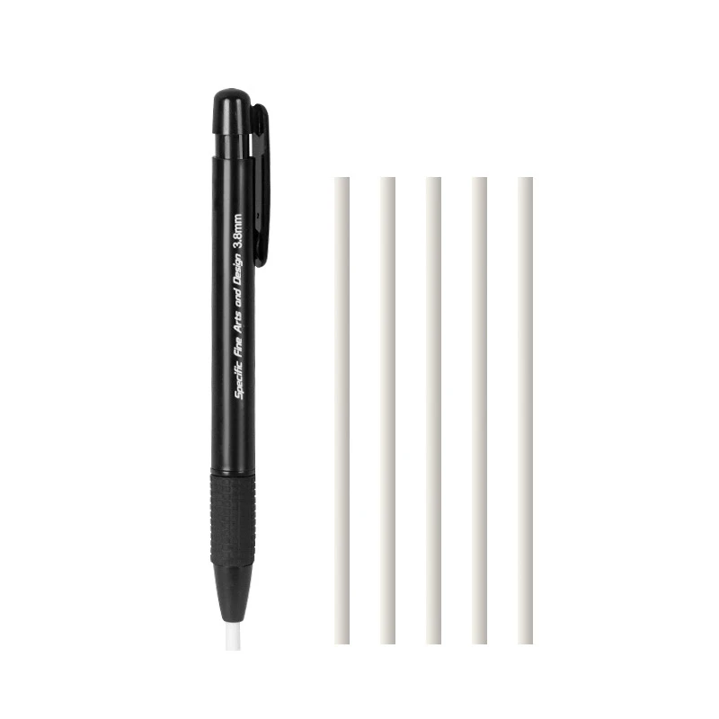 3.8MM 지우개 펜 6 개폐식 지우개 리필 스케치 하이라이트 지우개 펜 스타일 지우개 세부 정보 하이라이트 고무 미술 용품