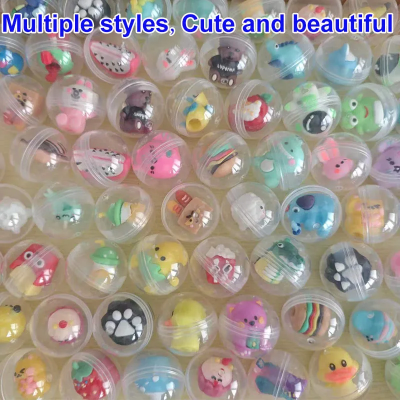 New 32MM Fun Mixed Surprise Capsule Egg Toy Kids Birthday Party Favors Christmas Back to School Gifts Kindergarten Prizes 4