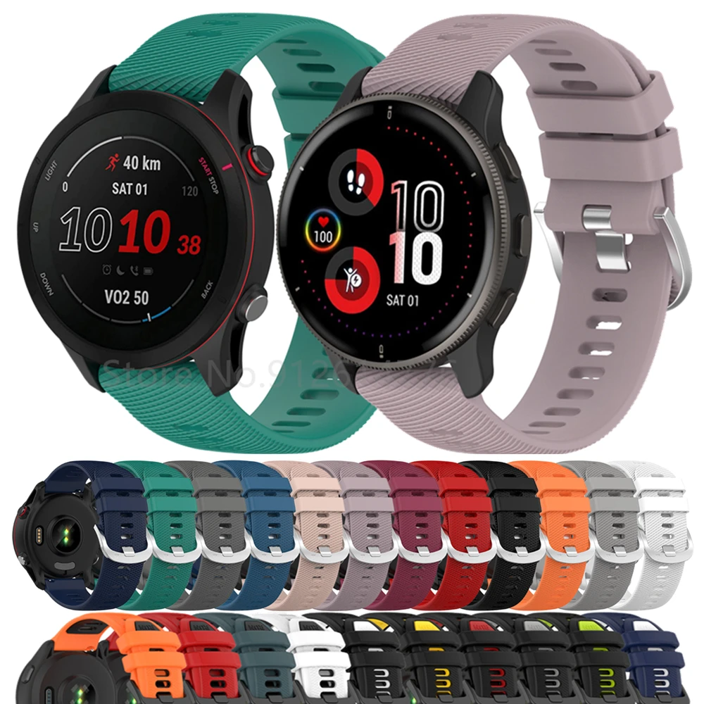 Premium Silicone Smart Watch Band Strap - Universal Fit