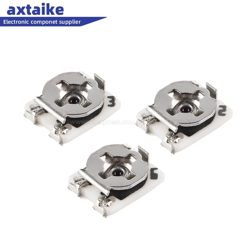 10PCS 3*3 Trimmer resistance Potentiometer Trimpot SMD 3X3 Adjustable Variable resistor 100 500 1K 2K 5K 10K 20K 50K 100K 1M ohm 1set wth118 1k 2 2k 4 7k 10k 22k 47k 100k 470k 1m 2w 1a potentiometer new authentic variable resistor resistance cap and dial