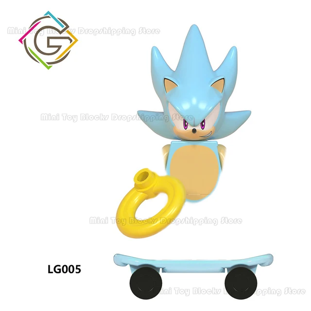 WM6086 WM6087 WM6088 LG1001 Sonics Anime Building blocks Amy Rose Ray Storm Shadow Bricks mini action toy figure Children gifts LG005